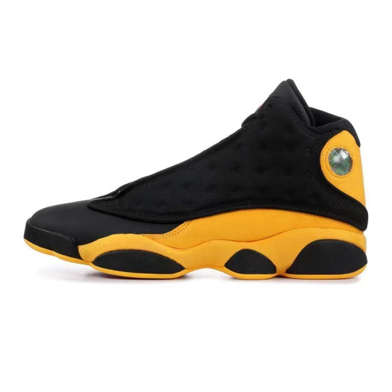 Aj13 Basketball Shoes Black and White Panda Men's Shoes Chinese Navy Blue Obsidian Qiao 13 High-top Sports Pure Original Putian Alsy store