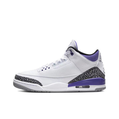 European Station Cross-Border Aj3 Men's and Women's Basketball Shoes Fujiwara Hao White Cement Black Warrior Beika Blue Joe 3 Sports and Casual Shoes Alsy store