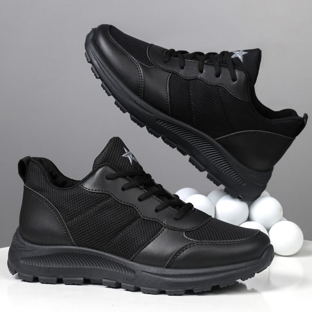 Cross-border Men's Shoes Fashion Casual Shoes Sports Running Travel Shoes All-match Breathable Mesh Lightweight Non-slip Wear-resistant Alsy store