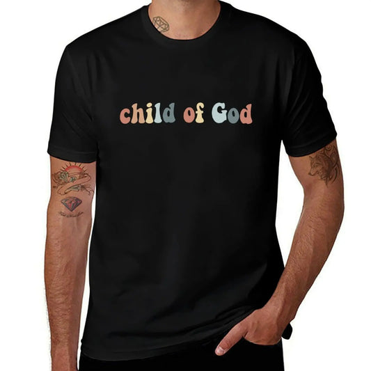 Christian Quote Retro Bible Verse - Child of God T-Shirt Summer Tops Shirts