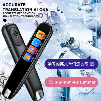 Offline Translation Pen For Teacher Student Dictionary English Intelligent Scanning Point Reading 123 Languages Translator Pen Alsy store