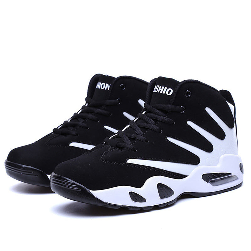 Men Air Cushion Basketball Shoes Wear-resistant Sneakers For Men Hommel Basketball Boots Sneakers Men - Alsy store