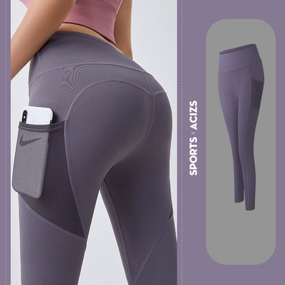 Yoga Pants Women With Pocket Leggings Sport Girl Gym Leggings Women Tummy Control Jogging Tights Female Fitness Pants - Alsy store