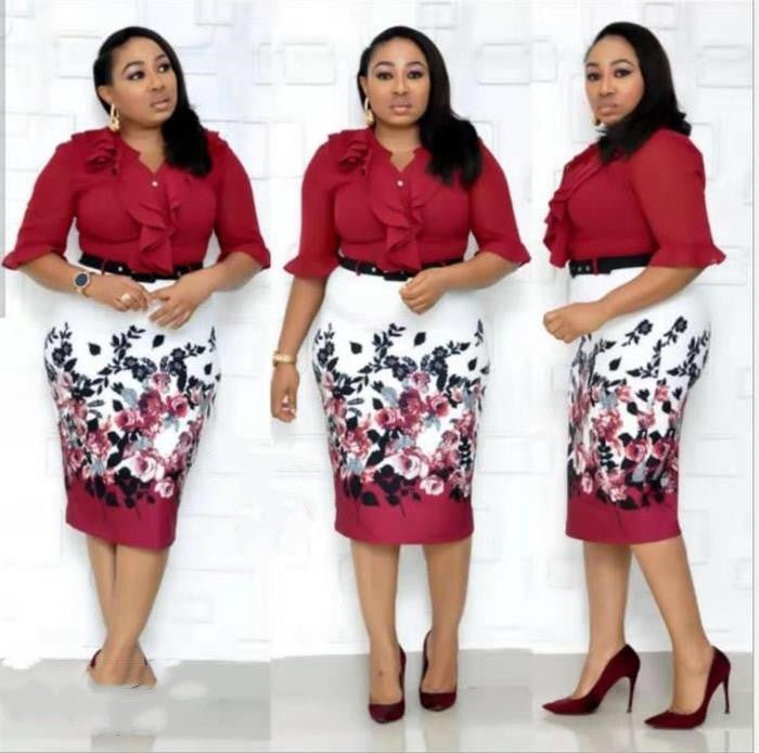 African Women's Dress Pretty Lady Elegant Dresses - Alsy store