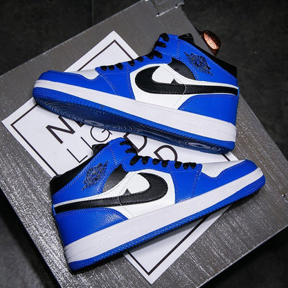 AJ Spring Couple Genuine aj1 Black and White Panda Putian Shoes High - top Air Force One Men's Shoes Basketball Sports Board Shoes0 - Alsy store