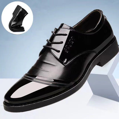 Casual Korean Pointed Leather Shoes Men