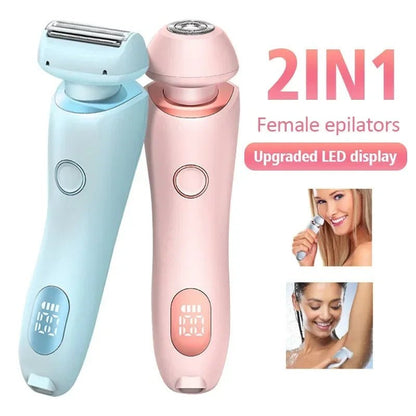 2 In 1 Hair Removal Epilator USB - Alsy store