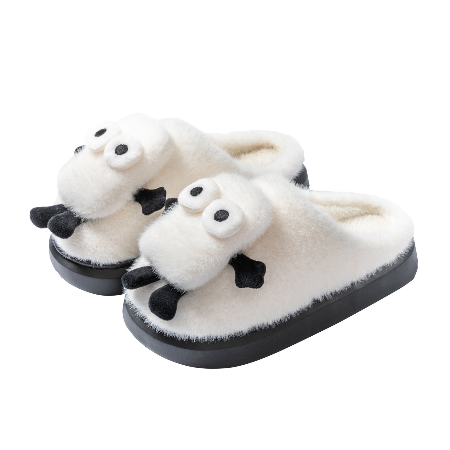 Briquette Couple Household Thermal Cotton Slippers - Alsy store