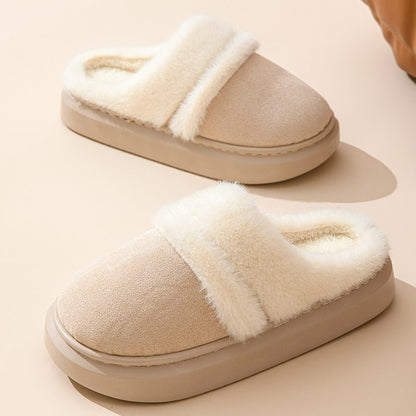 Cotton Slippers Women's Thick Bottom Non-slip Indoor Slippers - Alsy store