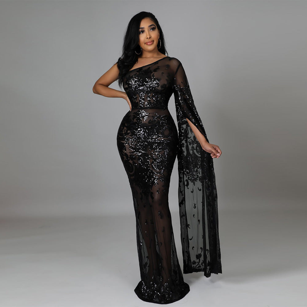 Women's Fashionable Nightclub Party Dress - Alsy store