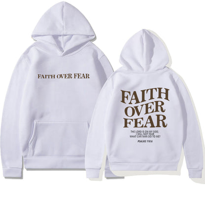 Faith Over Fear Men's And Women's Hoodies Sweater - Alsy store