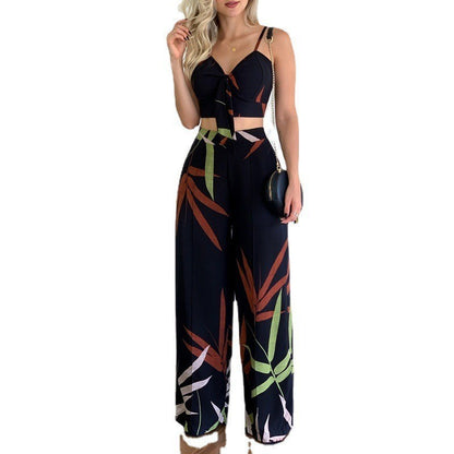 Printed Casual Pants Set For Women - Alsy store