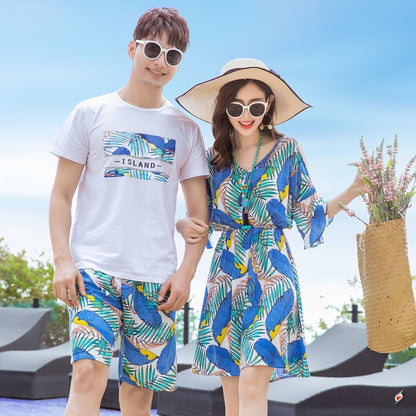 Seaside Couple Beach Suit Summer Honeymoon Vacation - Alsy store