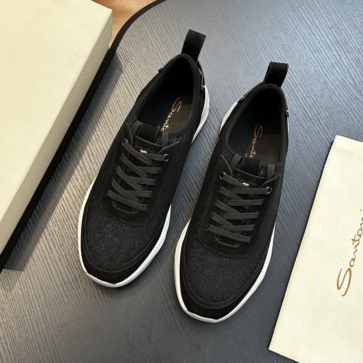 European High - End Men's Casual Sneakers 2025 Spring and Autum New Nubuck Leather Breathable Thick - Soled Height - Increasing Sports Shoes - Alsy store