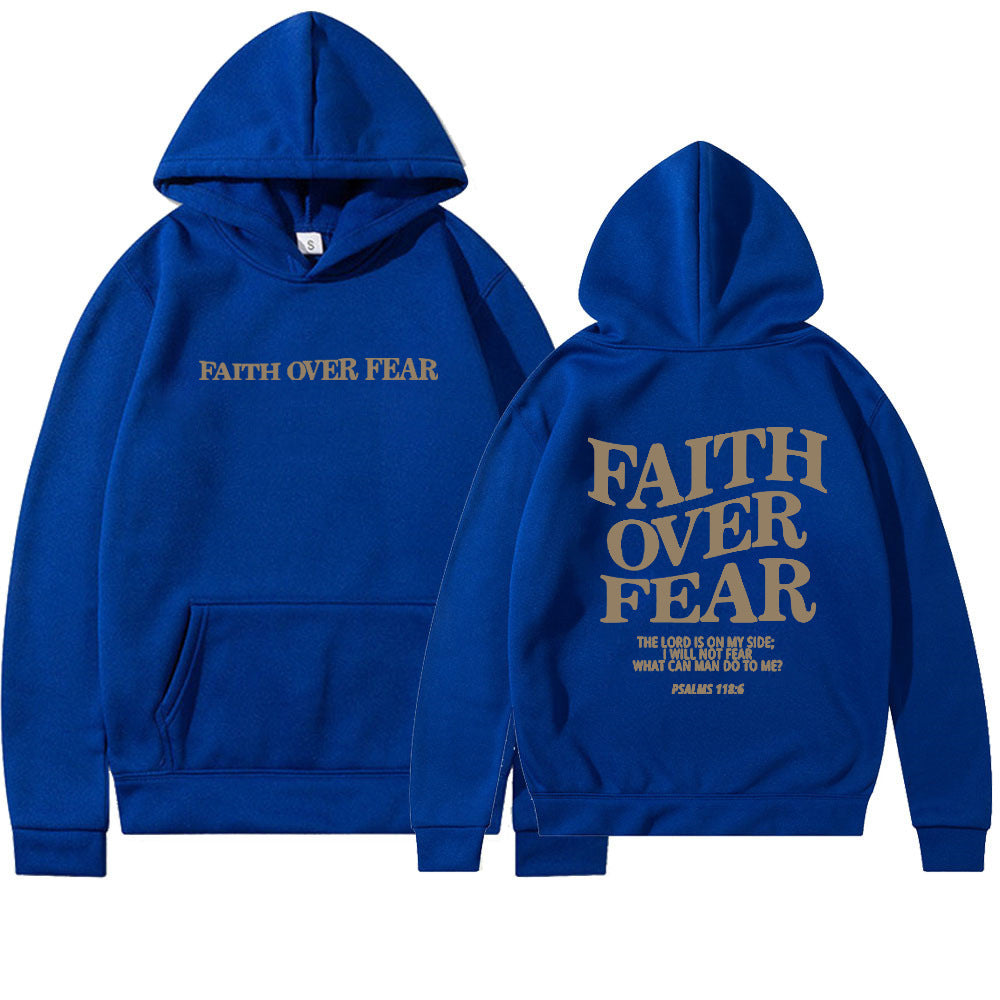 Faith Over Fear Men's And Women's Hoodies Sweater - Alsy store