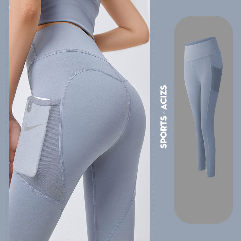 Yoga Pants Women With Pocket Leggings Sport Girl Gym Leggings Women Tummy Control Jogging Tights Female Fitness Pants - Alsy store