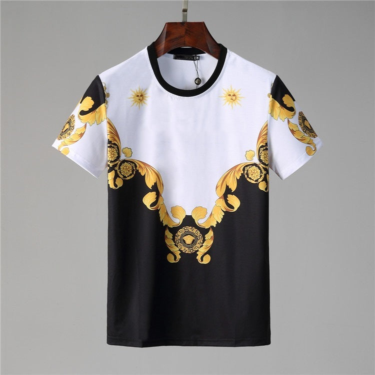 Men's Autumn And Winter T-shirts Men's Cotton Short Sleeves - Alsy store