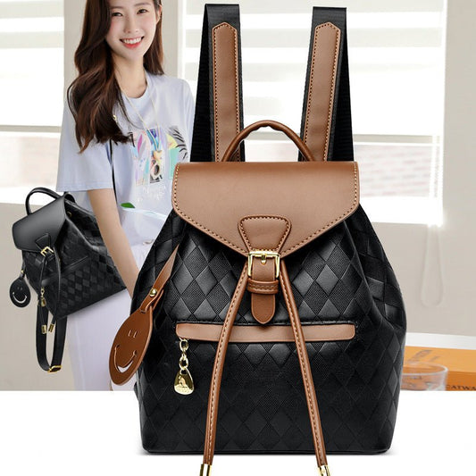 Female Backpack Casual Multifunction Women Leather Backpack Shoulder School Travel Back Pack - Alsy store