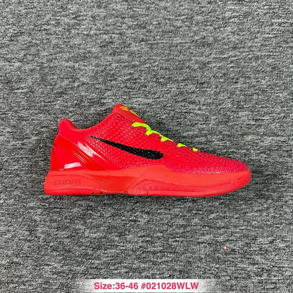 Kobe 6Th Generation Basketball Men's Shoes Kobe7 Full Green Hornet Women's Playoff Ad Black Mamba Boots Zk6 Clown - Alsy store