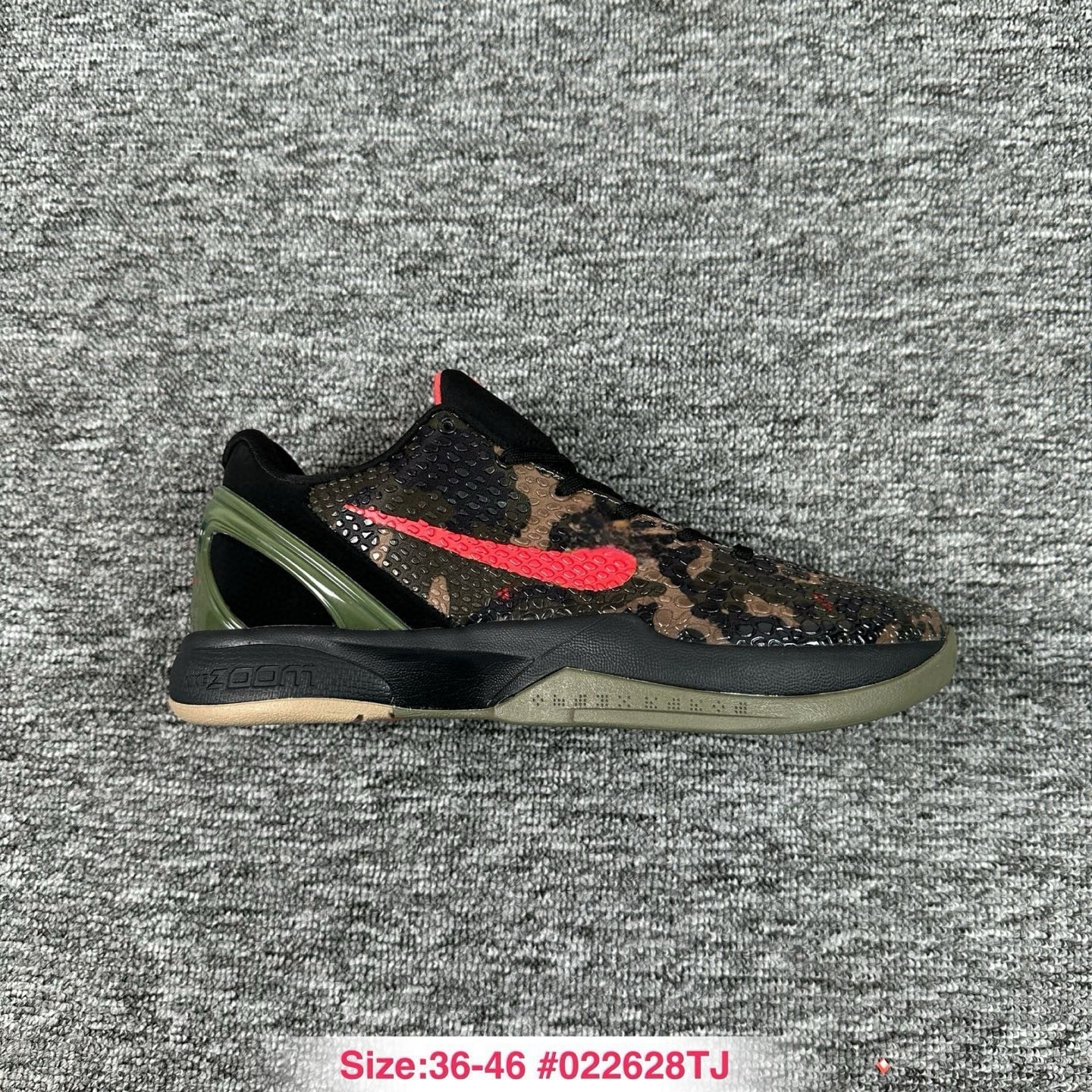 Kobe 6Th Generation Basketball Men's Shoes Kobe7 Full Green Hornet Women's Playoff Ad Black Mamba Boots Zk6 Clown - Alsy store